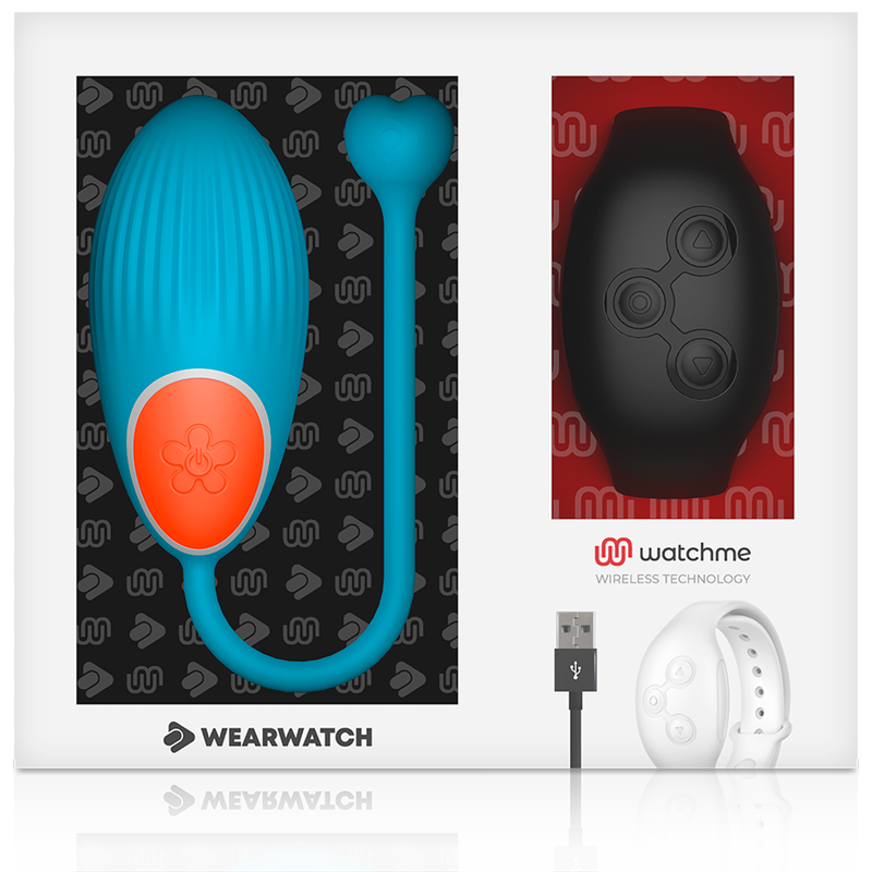 Wearwatch Watchme-technologie Fernbedienung Egg Blue / Jet
