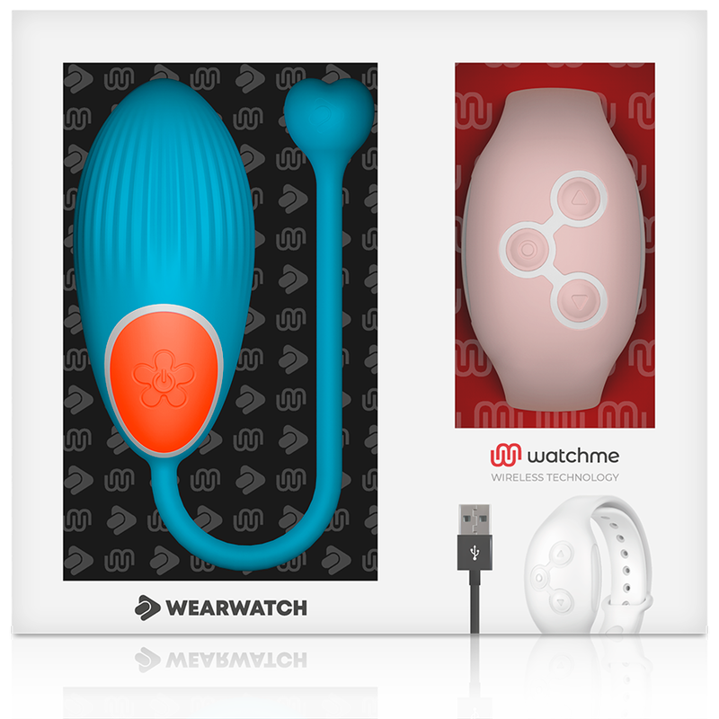 Wearwatch Watchme-technologie Fernbedienung Ei Blau / Rosa
