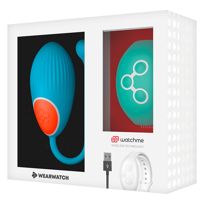 Wearwatch Watchme-technologie Fernbedienung Eiblau / Aquamarin
