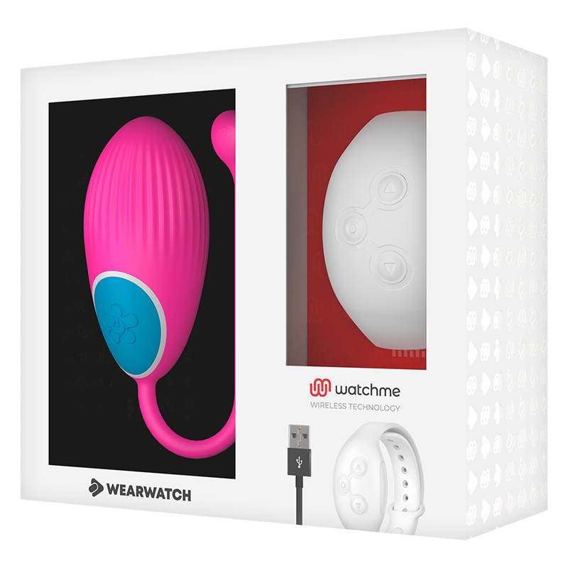 Wearwatch Watchme-technologie Fernbedienung Egg Fuchsia / Niveo