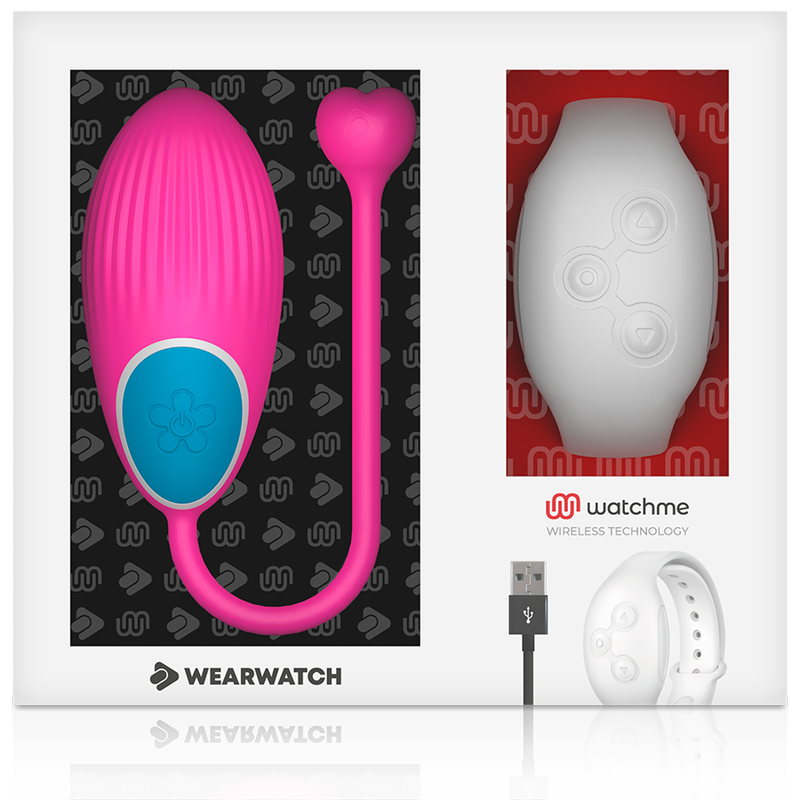 Wearwatch Watchme-technologie Fernbedienung Egg Fuchsia / Niveo