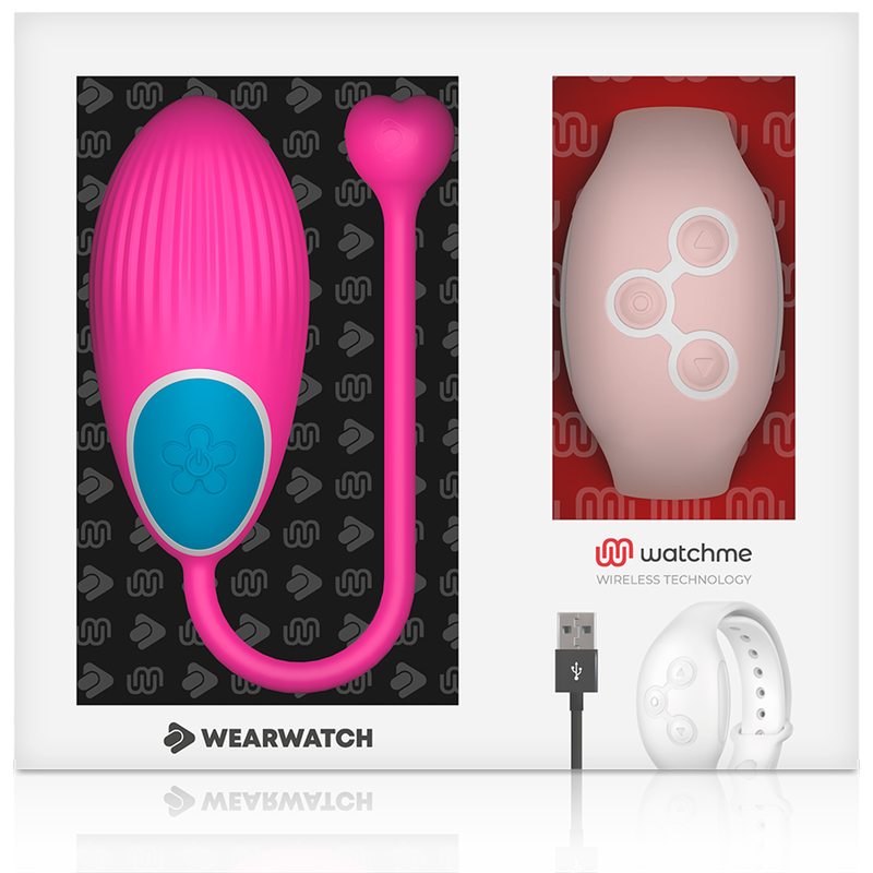 Wearwatch Watchme-technologie Fernbedienung Ei Fuchsia / Rosa