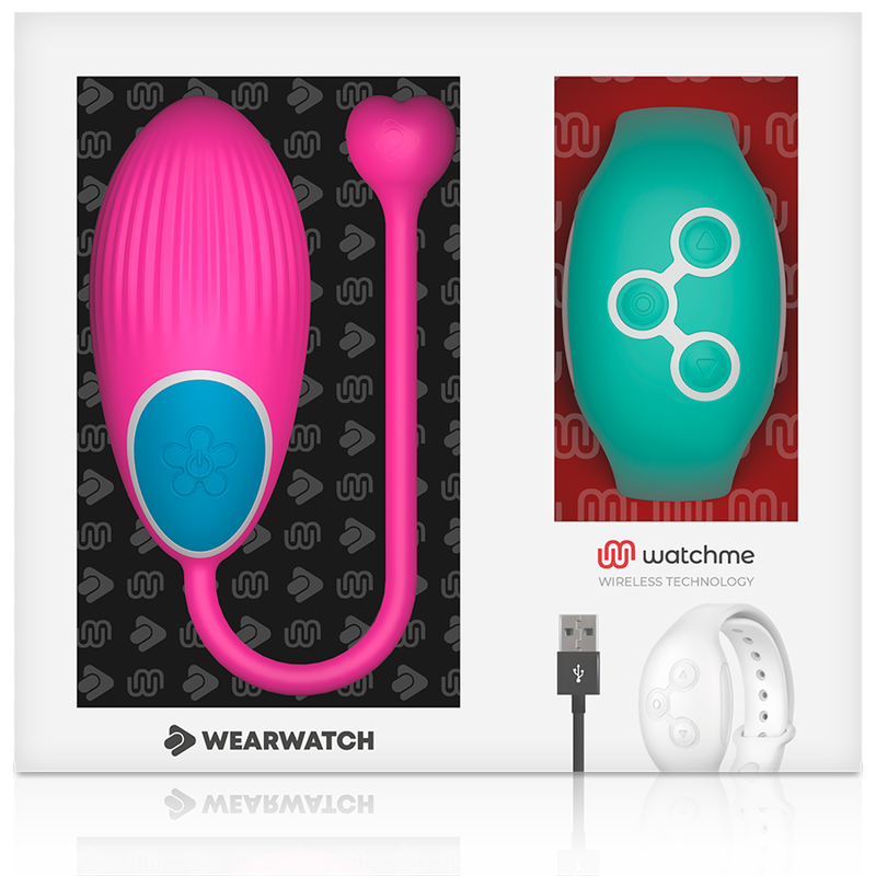 Wearwatch Watchme-technologie Fernbedienung Ei Fuchsia / Meerwasser