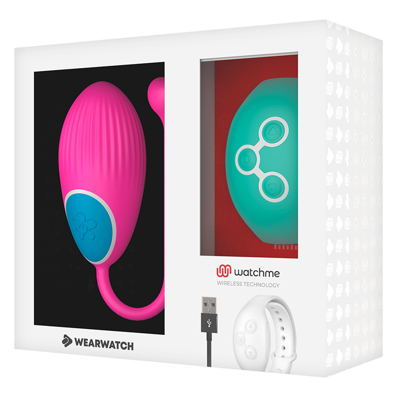 Wearwatch Watchme-technologie Fernbedienung Ei Fuchsia / Meerwasser