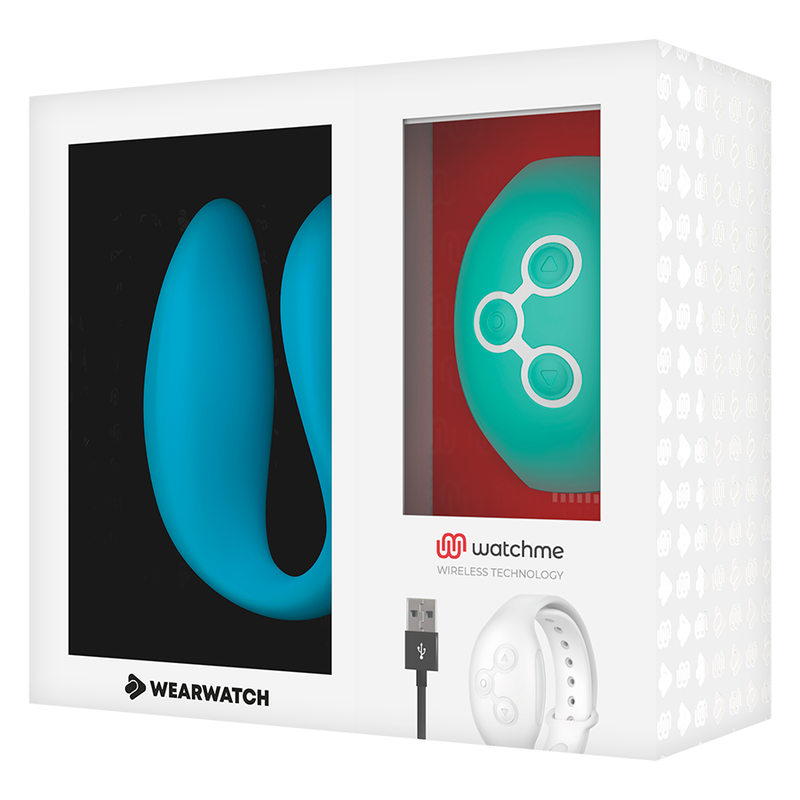 Wearwatch Dual-technologie-watchme-vibrator Indigo/meerwasser