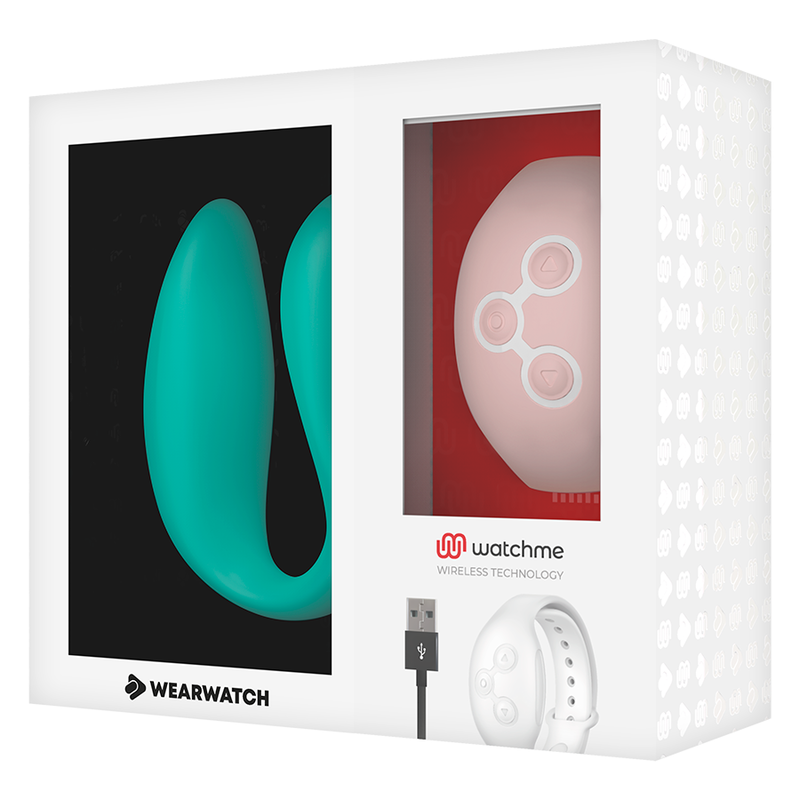 Wearwatch Watchme Dual Technology Vibrator Meerwasser / Rosa