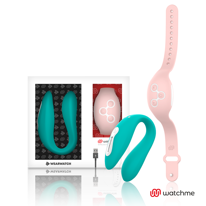 Wearwatch Watchme Dual Technology Vibrator Meerwasser / Rosa