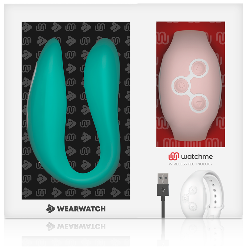 Wearwatch Watchme Dual Technology Vibrator Meerwasser / Rosa