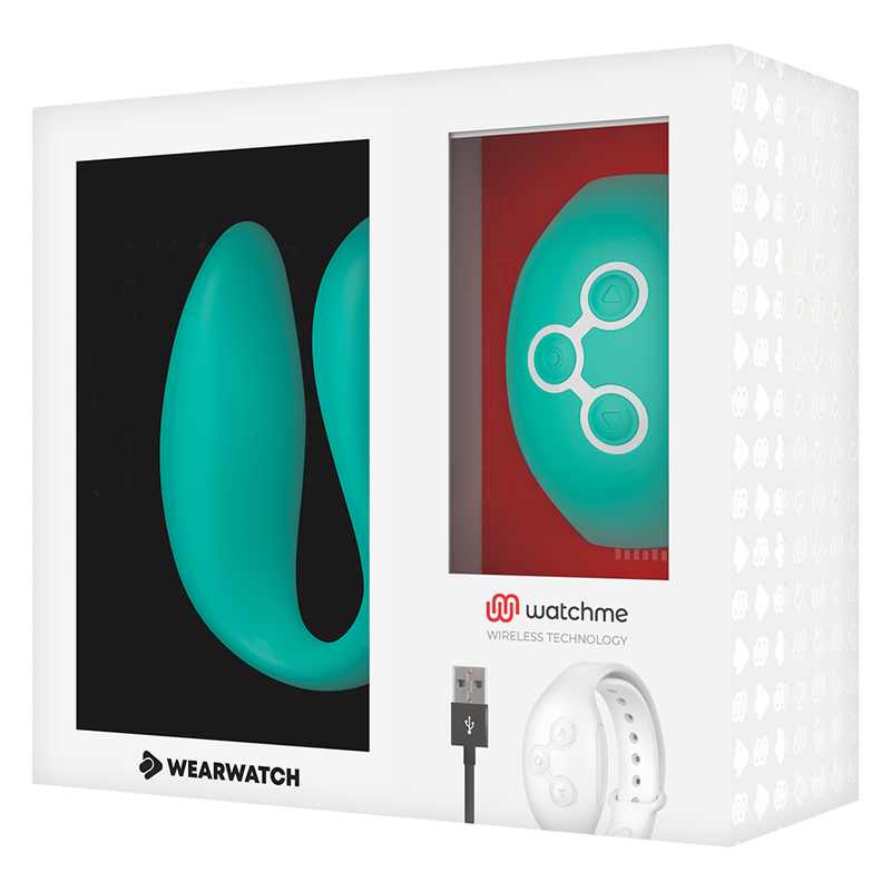 WearWatch Dual WatchMe Vibrator – hellgrün/Uhr