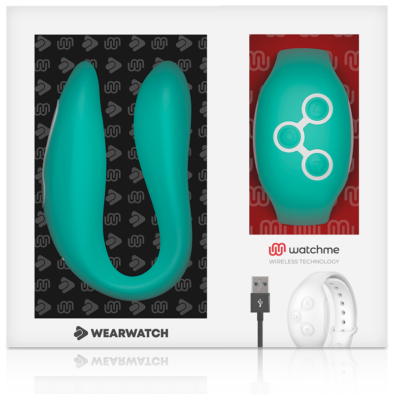 WearWatch Dual WatchMe Vibrator – hellgrün/Uhr