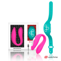 WearWatch Dual WatchMe Vibrator – Fuchsia/Meeresblau