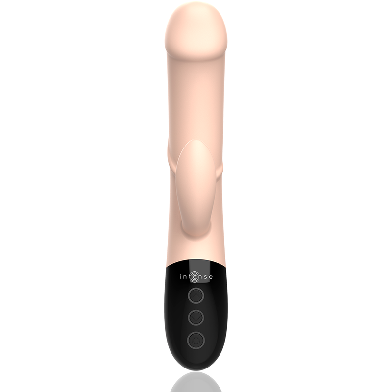 Intense Magnus Dual Vibrator – wiederaufladbar, naturfarben