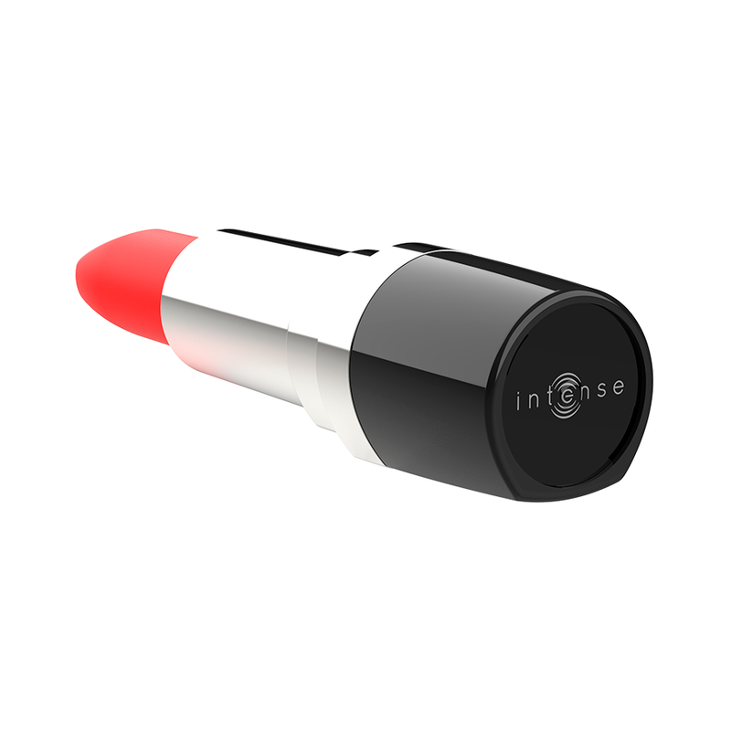 Intense Lippsy Lippenstift-Mini-Vibrator – schwarz, 10 Modi
