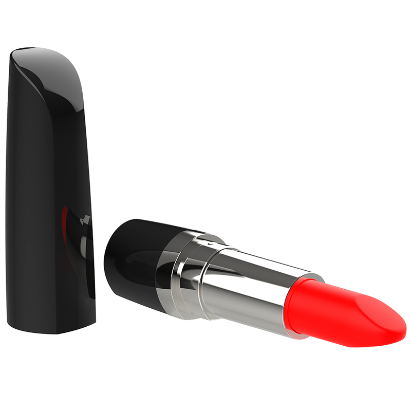 Intense Lippsy Lippenstift-Mini-Vibrator – schwarz, 10 Modi