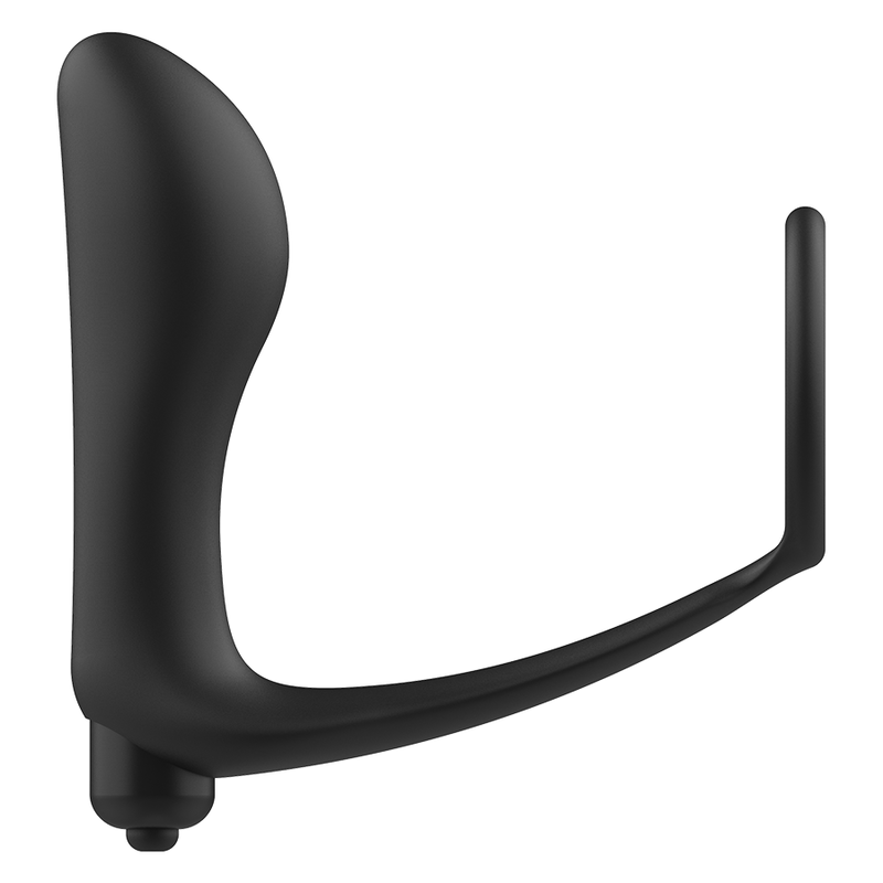 Addicted Toys Vibrierender Analplug mit Penisring – Silikon