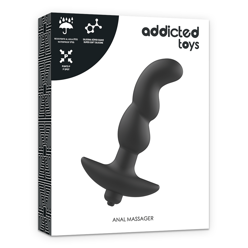 Addicted Toys Anal-Massager mit Vibration – Modell 2, 15 cm